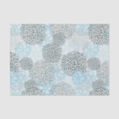 Modern Trendy Floral Pattern Tissuepapier (Voorkant)