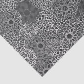 Modern Trendy Floral Pattern Tissuepapier (Detail)