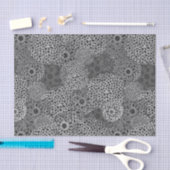 Modern Trendy Floral Pattern Tissuepapier (Craft)