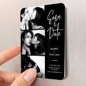 Modern trendy foto booth script opslaan van de dat magneet