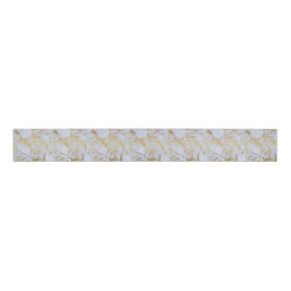 Modern Trendy Goud Glitter Marmer Grosgrain Lint