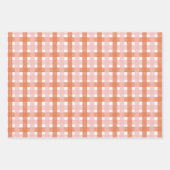 Modern Trendy Green Blush Pink Christmas Inpakpapier Vel (Voorkant 3)