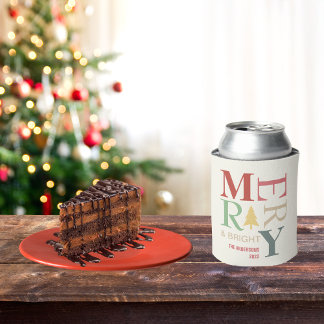 Modern Trendy Merry en helder minimalistisch kleur Blikjeskoeler