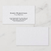 Modern Trendy Minimalist Charming Visitekaartje (Voorkant / Achterkant)