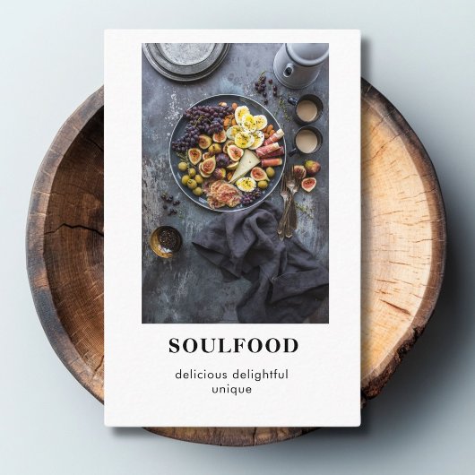 Modern Trendy Photo Visitekaartje