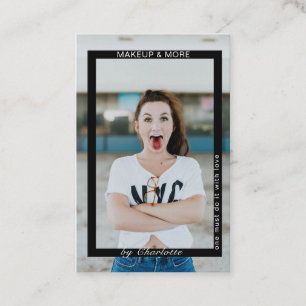 Modern Trendy Photo Visitekaartje