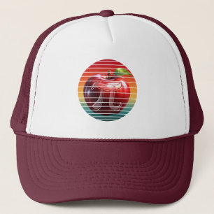 Modern Trendy Pi Day appelfruit Trucker Pet