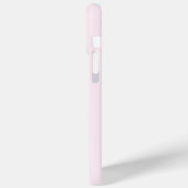 Modern Trendy Roze Initiaal Monogram Case-Mate iPhone Case (Achterkant / Links)