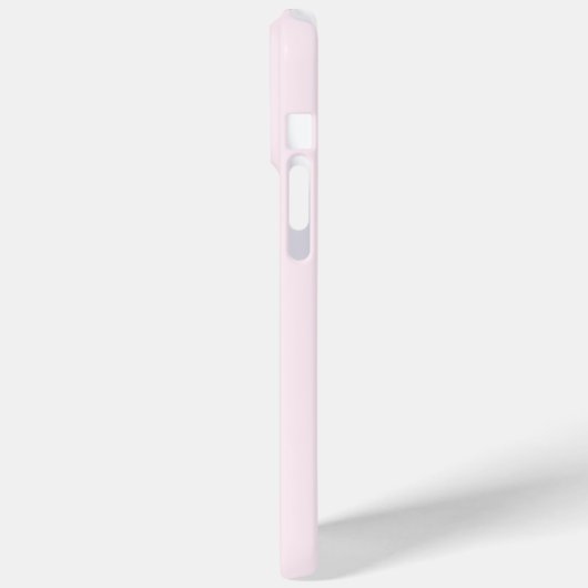 Modern Trendy Roze Initiaal Monogram Case-Mate iPhone Case (Achterkant / Links)
