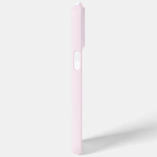 Modern Trendy Roze Initiaal Monogram Case-Mate iPhone Case (Achterkant / Rechts)