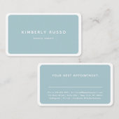 Modern, Trendy, Salon Afsprakenkaartje (Voorkant / Achterkant)