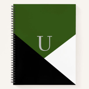 Modern trendy stijlvol kleurrijk notitieboek