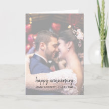 Modern trendy stijlvol script foto Jubileum