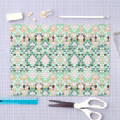 Modern Tribal Aztec Southwest Geometric CBendel Tissuepapier (Craft)