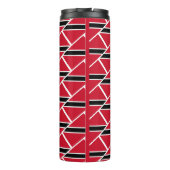 Modern TRINIDAD Mijn God is Trouw MONOGRAM Custom Thermosbeker (Achterkant)