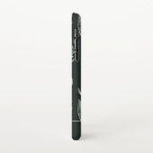 Modern Tropic Leaf Pattern iPhone Hoesje (Linkerkant)