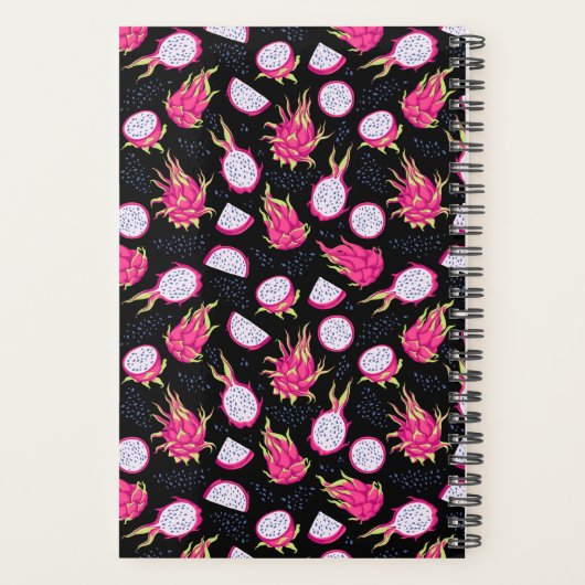 Modern Tropical Fruit Pattern Planner (Achterkant)