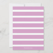 Modern Tropical Hibiscus Flowers Baby shower Kaart (Achterkant)