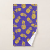 Modern Tropical Pineapple Watercolor (Serviette à main)