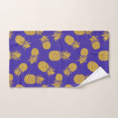 Modern Tropical Pineapple Watercolor (Serviette à main)