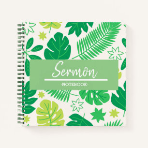 Modern Tropical Sermon Notitieboek