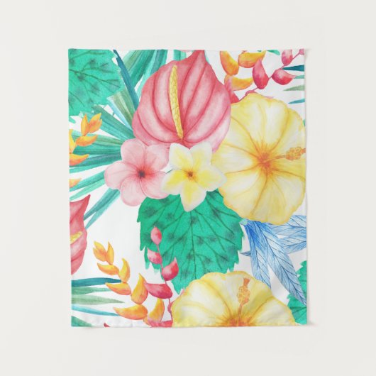 Modern Tropical Wandkleed (Voorkant)