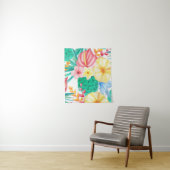 Modern Tropical Wandkleed (In situ)