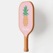 Modern tropisch anananesologram pickleball paddle (Links)