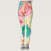 Modern tropisch leggings (Voorkant)