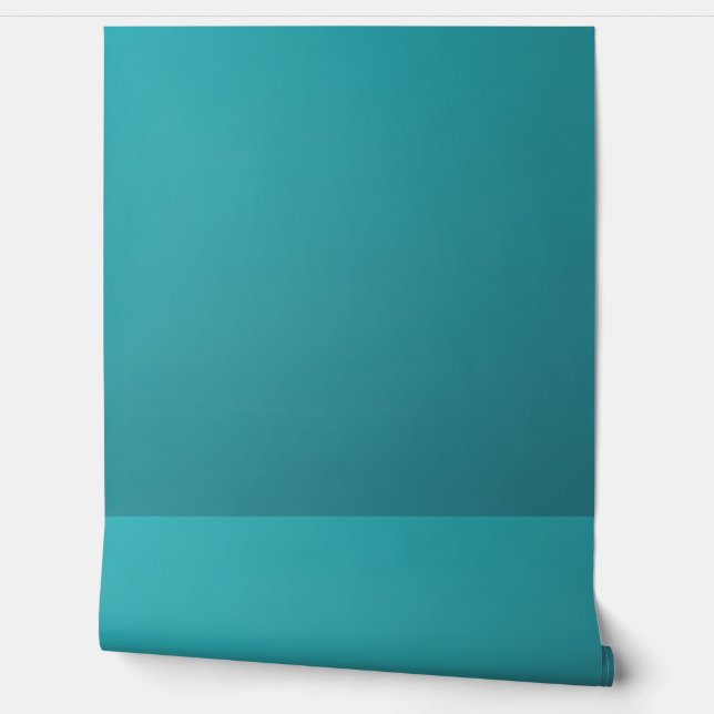 Modern turquoise behang ontwerp (Afrollen)