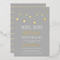 Modern Twinkle Little Star Baby shower