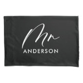 Modern typografie elegant script: gift kussensloop (Voorkant)