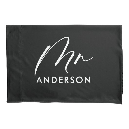 Modern typografie elegant script: gift kussensloop (Voorkant)