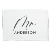 Modern typografie elegant script: gift kussensloop (Voorkant)