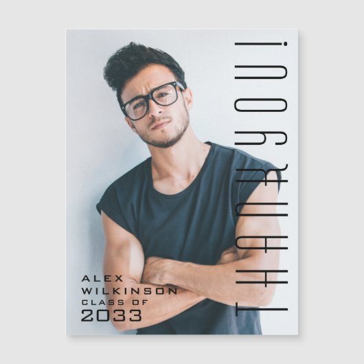 Modern Typografiemminimalistisch Afstuderen Hartel (Voorkant)