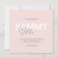 Modern Typography Bat Mitzvah