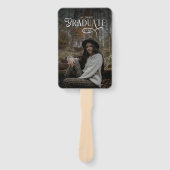 Modern Typography Graduate Photo Graduation Handwaaier (Voorkant)