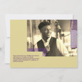 Modern Typography Graduation | Class of 2026 Aankondiging (Achterkant)