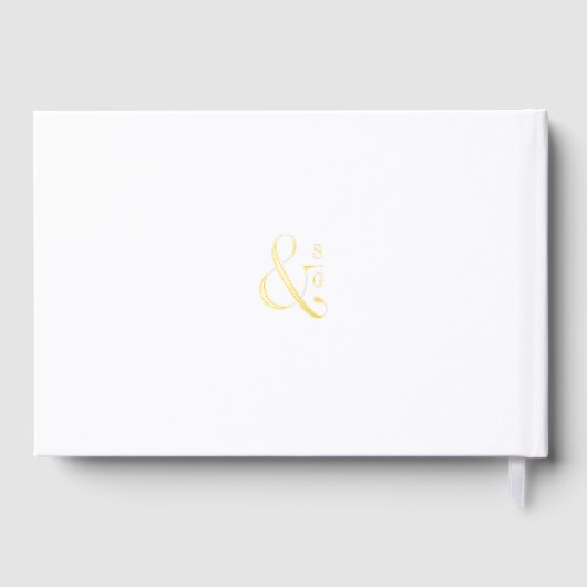 Modern typography minimalist Wedding (Verso)