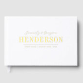 Modern typography minimalist Wedding (Recto)