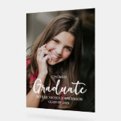 Modern Typography Photo Graduation (Angle)