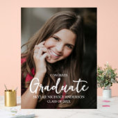 Modern Typography Photo Graduation (Mariage)