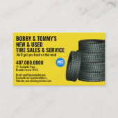 Modern Tyre Services  Visitekaartje (Voorkant)