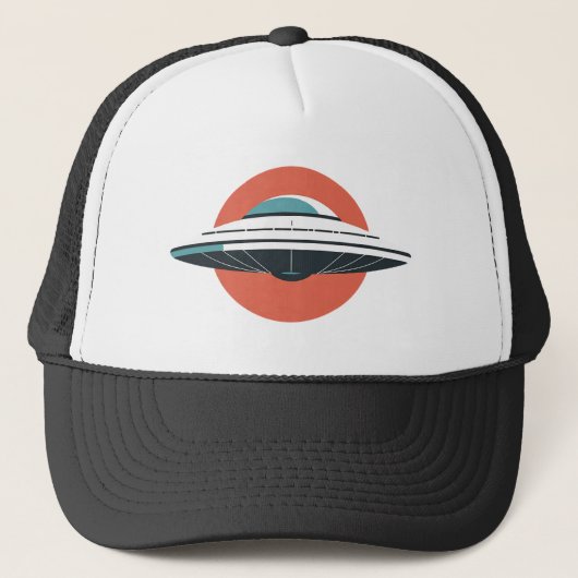 Modern UFO-minimalistisch ontwerp Trucker Pet (Voorkant)