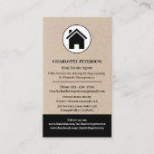 Modern & Uniek onroerend goed Visitekaartje (Voorkant)