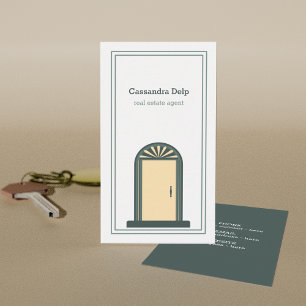 Modern Uniek Vastgoed Visitekaartje