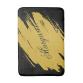 Modern Unique Bath Mat Featuring Custom Name Desig (Voorkant Verticaal)