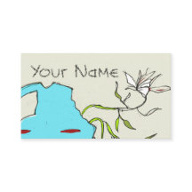 Modern UNIQUE Visitekaartje door Ginette