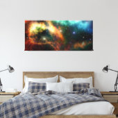 Modern Universe Sky Star Cosmos Canvas Afdruk (Insitu (Slaapkamer))