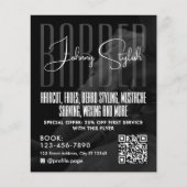 Modern urban style barber shop Flyer (Voorkant)